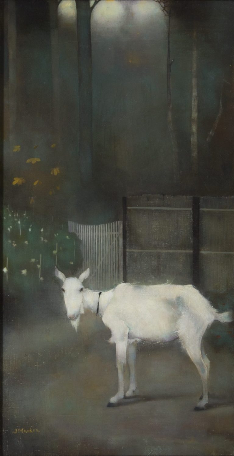 De oude geit (1912) | Olieverf op doek